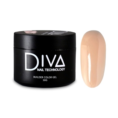 Diva Гель средней вязкости Builder Gel, Cream Peach, 30 мл купить