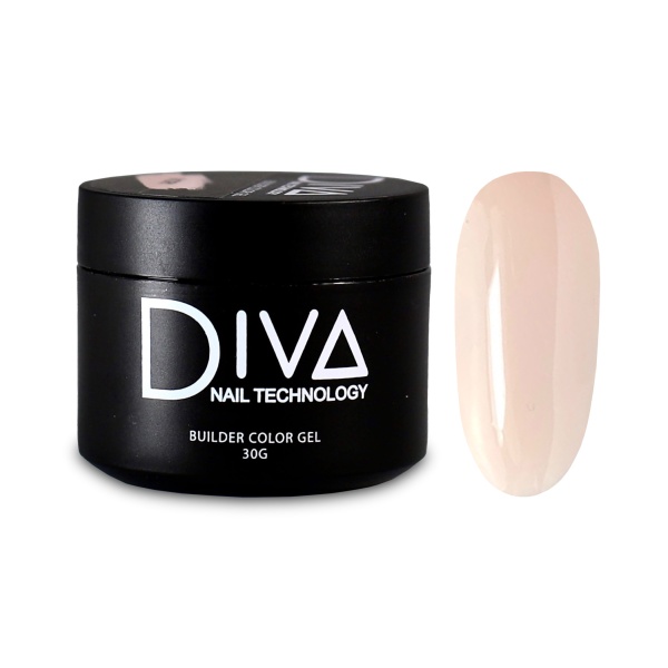 Diva Гель средней вязкости Builder Gel, Vanilla, 30 мл купить