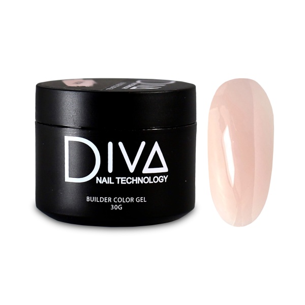 Diva Гель средней вязкости Builder Gel, Sensitive, 30 мл купить