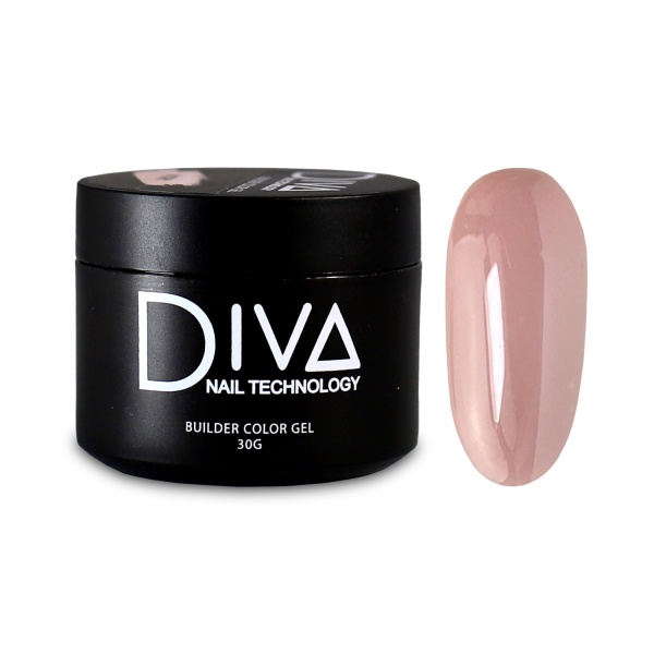 Diva Гель средней вязкости Builder Gel, Wood Rose, 30 мл купить
