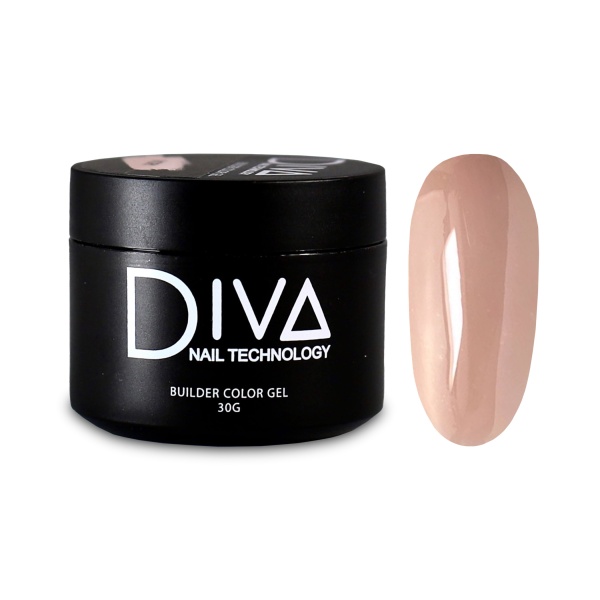 Diva Гель средней вязкости Builder Gel, Naked, 30 мл купить