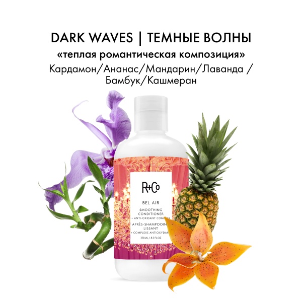 R+Co Кондиционер для разглаживания с антиоксидантным комплексом Бэль Эйр Bel Air Smoothing Conditioner + Anti-Oxidant Complex, 251 мл купить