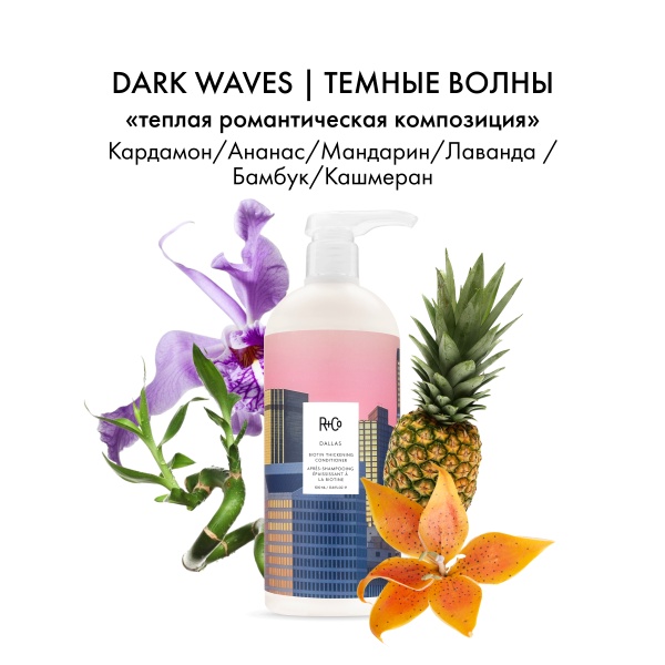R+Co Кондиционер с биотином для объема Даллас Dallas Biotin Thickening Conditioner, 1000 мл купить