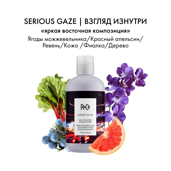 R+Co Кондиционер для светлых волос Сансет Бульвар Sunset Blvd Blonde Conditioner, 251 мл купить