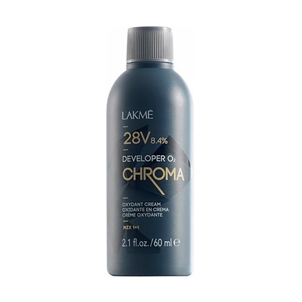 Lakme Стабилизированный крем-окислитель Chroma Developer, 28V (8,4%), 60 мл купить