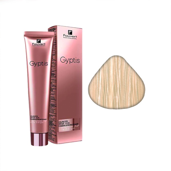 Fauvert Professionnel Перманентный краситель Гиптис Gyptis, 100/0 суперосветляющий блондин натуральный, 100 мл купить