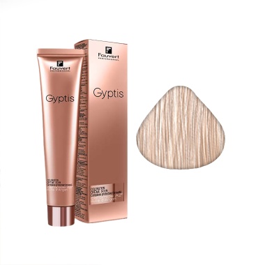 Fauvert Professionnel Перманентный краситель Гиптис Gyptis, 102 суперосветляющий блондин перламутровый, 100 мл купить