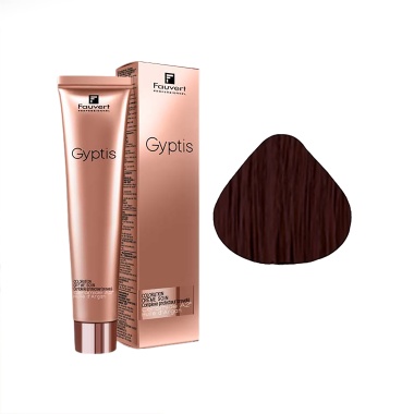 Fauvert Professionnel Перманентный краситель Гиптис Gyptis, 4/56 шатен махагоновый красный, 100 мл купить