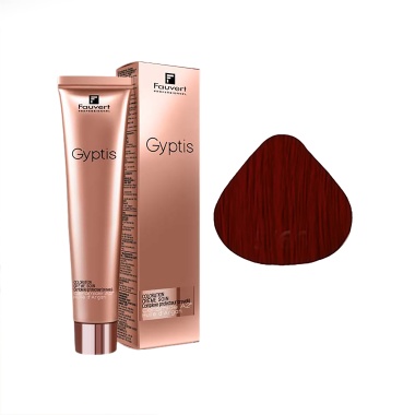 Fauvert Professionnel Перманентный краситель Гиптис Gyptis, 5/66 светлый шатен глубокий красный, 100 мл купить