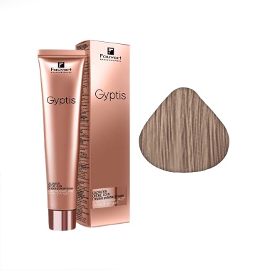 Fauvert Professionnel Перманентный краситель Гиптис Gyptis, 8/13 светлый блондин пепельный золотистый, 100 мл купить