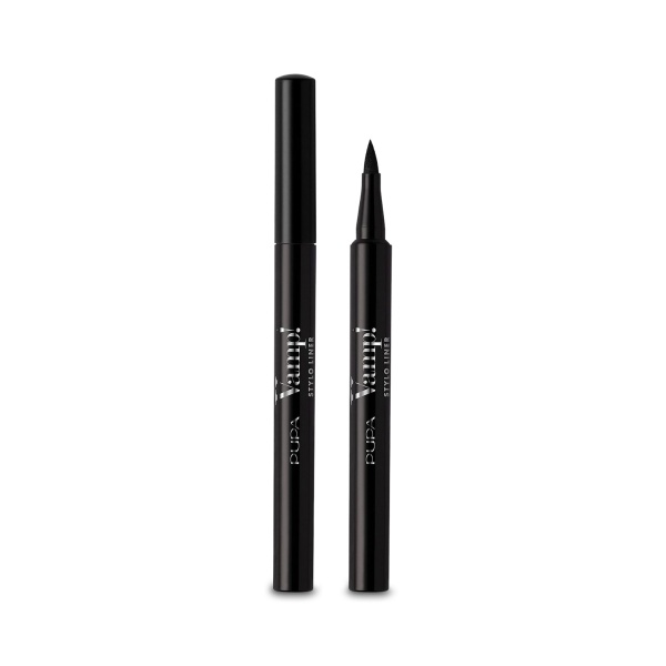 Pupa Подводка-фломастер для глаз Vamp! Stylo liner, 100 Черная, 1.1 мл купить