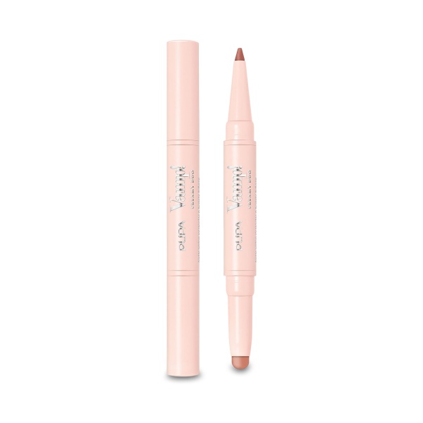 Pupa Набор для губ Vamp!Creamy Duo: губная помада + карандаш для губ, оттенок 003, 0.8 гр, 0.2 гр купить