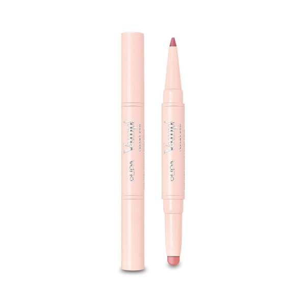 Pupa Набор для губ Vamp!Creamy Duo: губная помада + карандаш для губ, оттенок 004, 0.8 гр, 0.2 гр купить