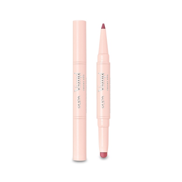 Pupa Набор для губ Vamp!Creamy Duo: губная помада + карандаш для губ, оттенок 008, 0.8 гр, 0.2 гр купить
