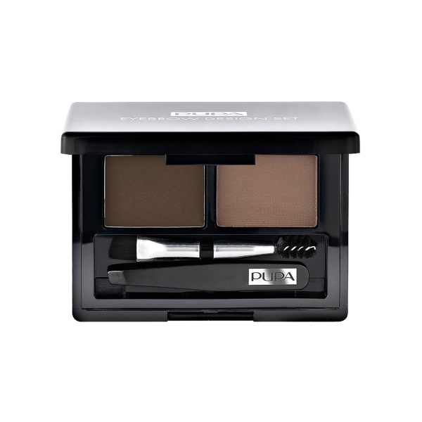 Pupa Набор для бровей Eyebrow Design Set, 002 оттенок, 1.1 гр купить