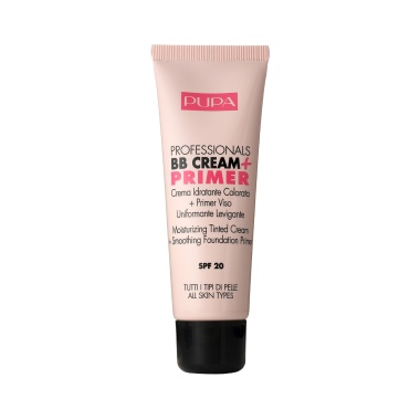 Pupa BB Крем+основа для всех типов кожи Professionals BB Cream+Primer, 001, 50 мл купить