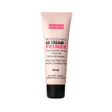 Pupa BB Крем+основа для комбинированной и жирной кожи Professionals BB Cream+Primer, оттенок 002, 50 мл купить