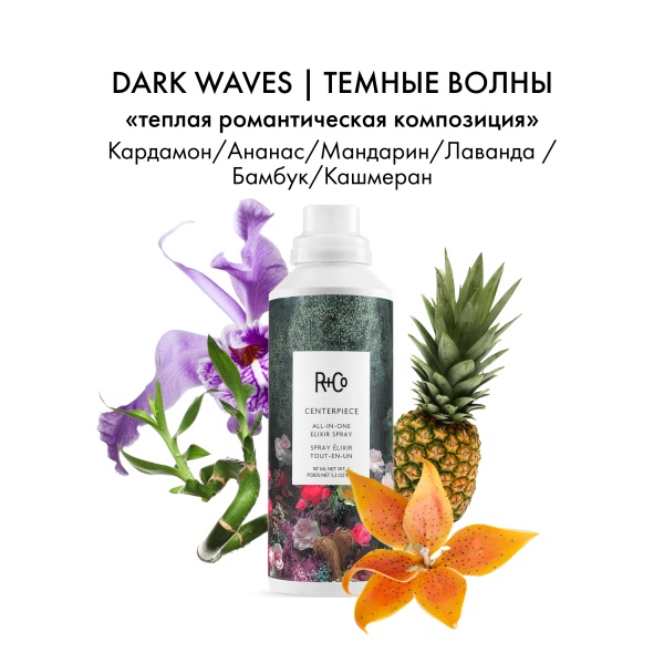 R+Co Cпрей-эликсир для идеальных волос Главный Герой Centerpiece All-In-One Hair Elixir, 147 мл купить