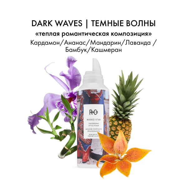 R+Co Уплотняющий мусс для объема Звезда Родео Rodeo STAR Thickening Style Foam, 150 мл купить