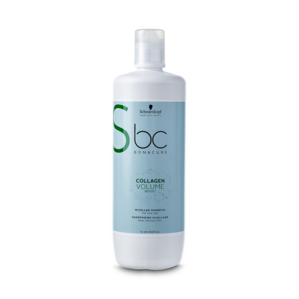 Schwarzkopf Professional Мицеллярный шампунь для волос Bonacure Collagen Volume Boost Micellar Shampoo, 1000 мл купить
