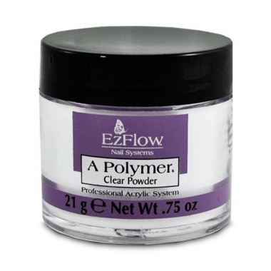 EzFlow Пудра акриловая A-Polymer Clear Acrylic Powder, прозрачная купить