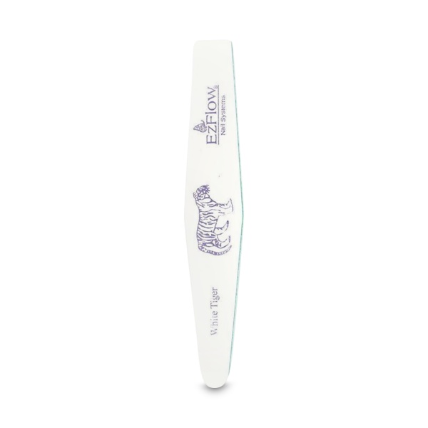EzFlow Пилка для искусственных ногтей White Tiger®, 100/100 грит купить