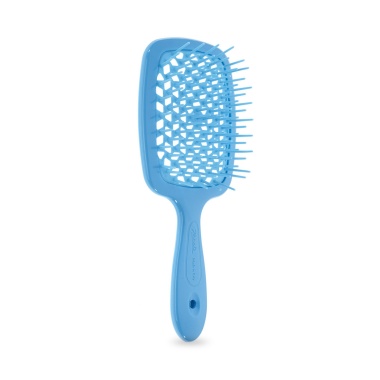 Janeke Щётка SuperBrush, 20. 3 х 8.5 х 3.1 см, флуоресцентно бирюзовый купить
