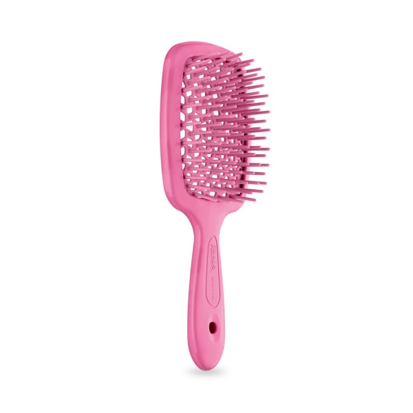 Janeke Щётка SuperBrush Small, 17.5 х 7 х 3 см, флуоресцентно фуксия купить