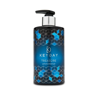 KeyDay Professional Гель для душа с экстрактом гамамелиса Treasure Blue, 450 мл купить