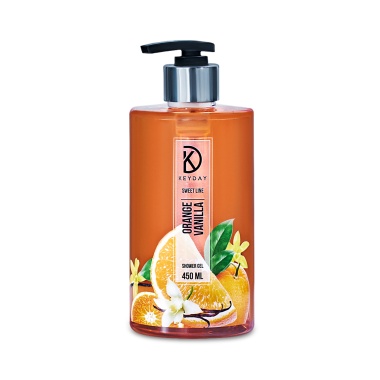 KeyDay Professional Гель для душа Orange Vanilla Sweet Line, 450 мл купить
