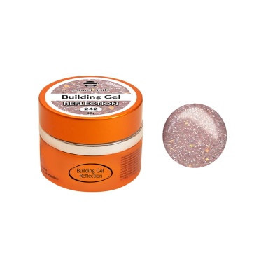 Planet Nails Гель моделирующий цветной Building Gel Reflection, 15 гр купить