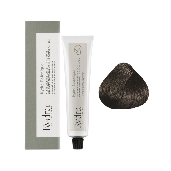 Kydra Le Salon Крем-краска на основе растительных пигментов Botanique Ammonia-Free Hair Color Treatment Cream, 4/75 Chestnut Mahogany Brown, 60 мл купить