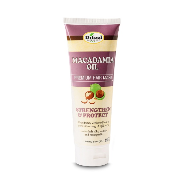 Difeel Маска для волос с маслом макадамии Macadamia, 236 мл купить