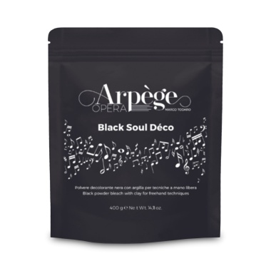 Emsibeth Порошок для открытых техник осветления до 5/6 тонов Soul Déco Hеnd Free, черный Black, 400 гр купить