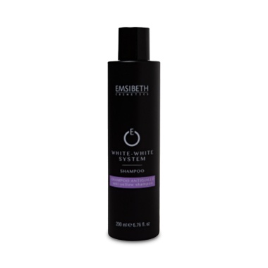 Emsibeth Шампунь анти-желтый для поддержания холодных оттенков блонда White-White Anti Yellow Shampoo, 200 мл купить