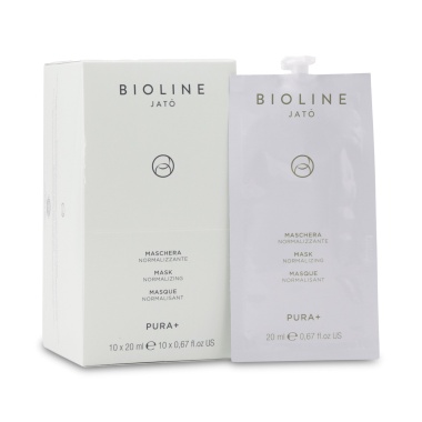 Bioline JaTo Маска нормализующая 20 мл х 10 патчи Pura+ Normalising Mask, 10 х 20 мл купить