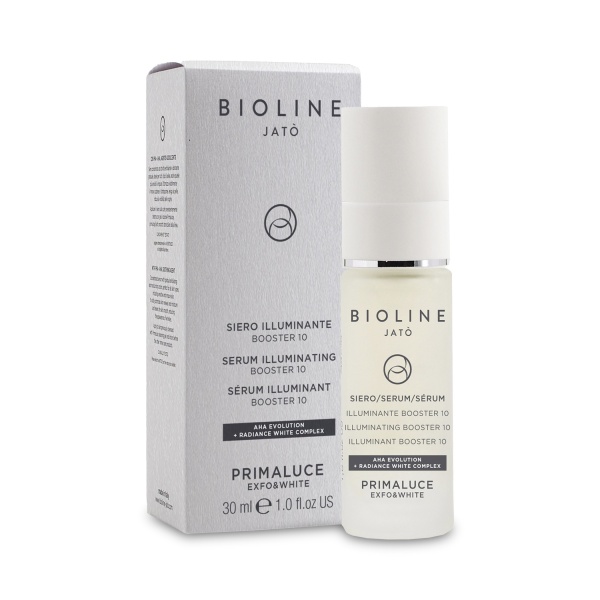 Bioline JaTo Сыворотка отшелушивающая осветляющая 10% АНА Exfo&White Serum Illuminating Booster 10, 30 мл купить