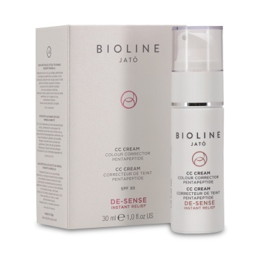 Bioline JaTo СС-Крем корректирующий цвет с пептидами SPF 30 Instant Relief Cc Cream Colour Corrector Pentapeptide, 30 мл купить