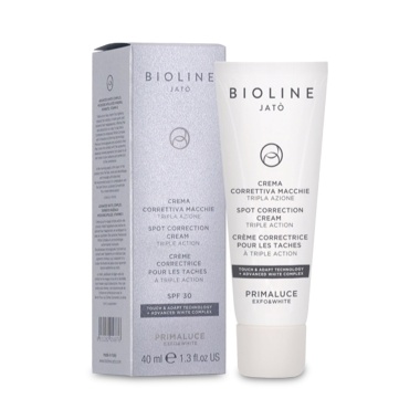 Bioline JaTo Крем для коррекции пигментных пятен тройного действия с SPF30 Exfo&White Spot Correction Cream Triple Action Spf 30, 40 мл купить