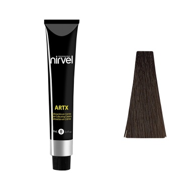 Nirvel Professional Перманентный краситель для волос ARTX Professional, 5 Светлый каштановый, 100 мл купить