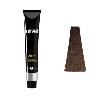 Nirvel Professional Перманентный краситель для волос ARTX Professional, 7-07 Блондин теплый натуральный, 100 мл купить