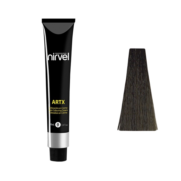 Nirvel Professional Перманентный краситель для волос ARTX Professional, 7-11 Блондин пепельный интенсивный, 100 мл купить