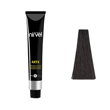 Nirvel Professional Перманентный краситель для волос ARTX Professional, 5-12 Светлый каштановый пепельный перламутровый, 100 мл купить
