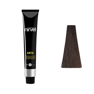 Nirvel Professional Перманентный краситель для волос ARTX Professional, 5-3 Светлый каштановый золотистый, 100 мл купить