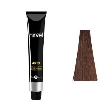 Nirvel Professional Перманентный краситель для волос ARTX Professional, 5-4 Светлый каштановый медный, 100 мл купить