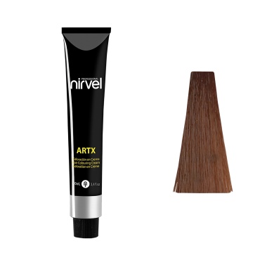 Nirvel Professional Перманентный краситель для волос ARTX Professional, 7-4 Средний блондин медный, 100 мл купить