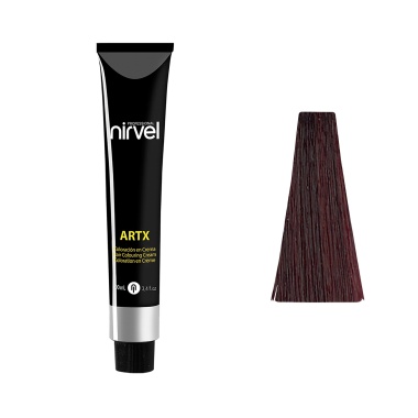 Nirvel Professional Перманентный краситель для волос ARTX Professional, 5-5 Светлый каштановый красный, 100 мл купить