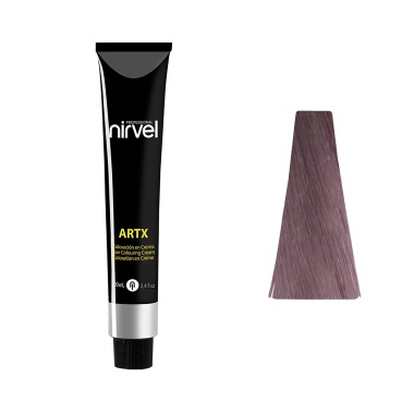 Nirvel Professional Перманентный краситель для волос ARTX Professional, 10-65 Супер светлый блондин фиолетовый фиолетовый красный, 100 мл купить