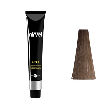 Nirvel Professional Перманентный краситель для волос ARTX Professional, 7-7 Блондин песочный коричневый, 100 мл купить