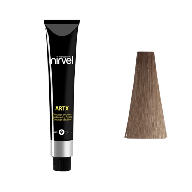 Nirvel Professional Перманентный краситель для волос ARTX Professional, 8-7 Светлый блондин песочный коричневый, 100 мл купить